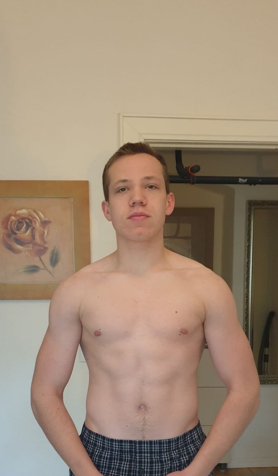 Fynn vorher – zu Beginn der Transformation